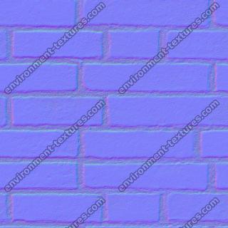 Seamless Textures of Wall Bricks + Normal & Bump Mapping